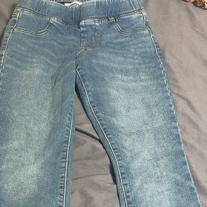 Old navy jeggings, only worn once, warm lining inside